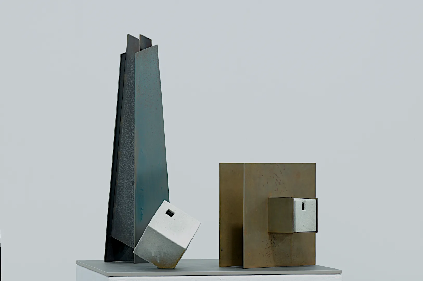 Steel and Ceramic Qubits