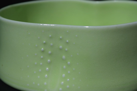contemporary ceramic design - southern ice porcelain bowls