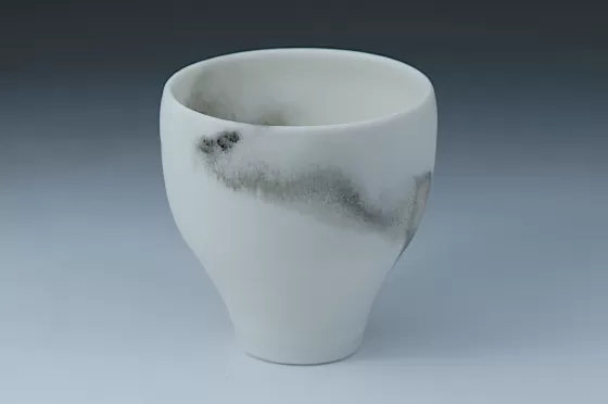 Porcelain Cup with Brushwork